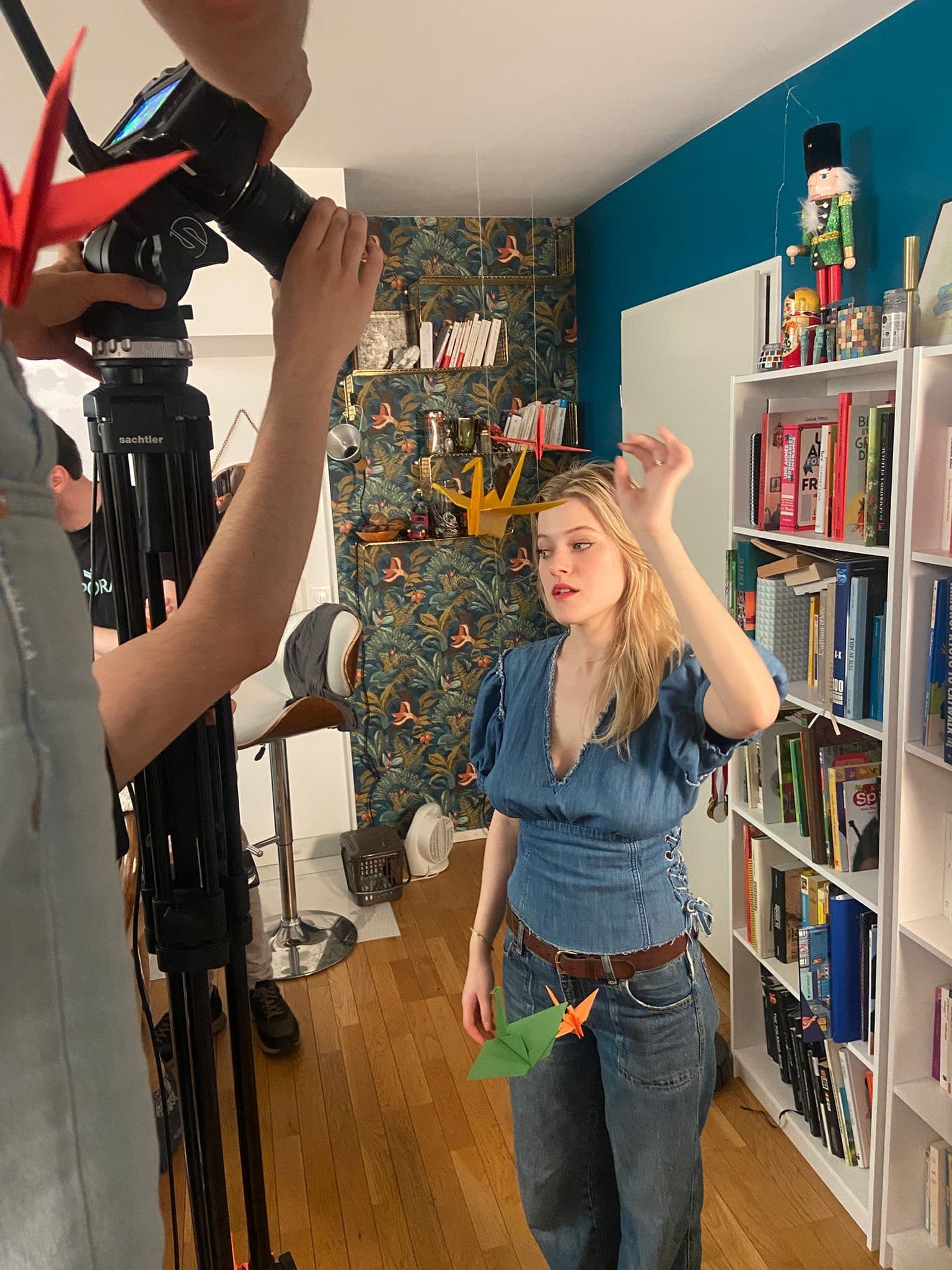 Sur le tournage — Mille Mots