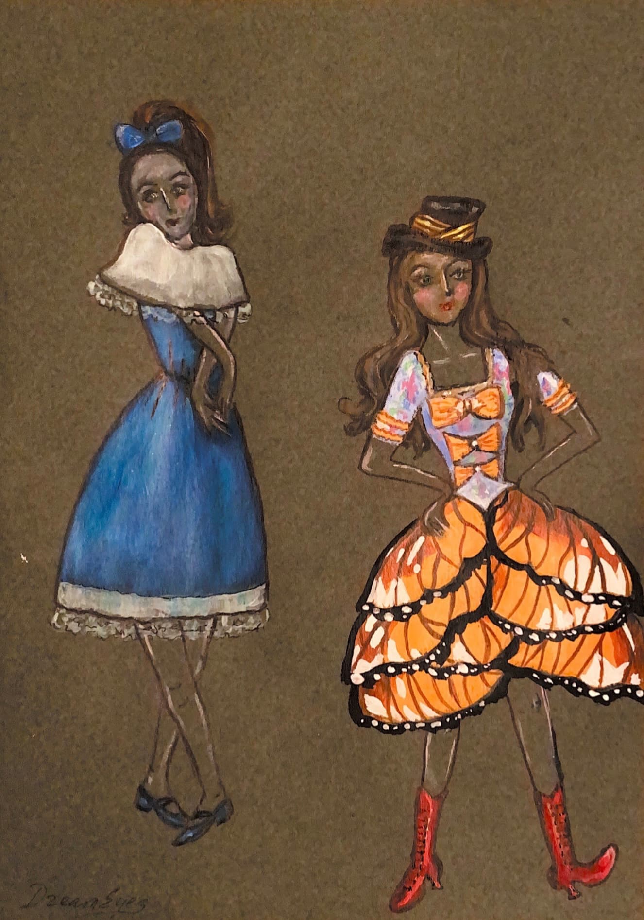 Recherche de personnage 02 — Mlle Nitouche